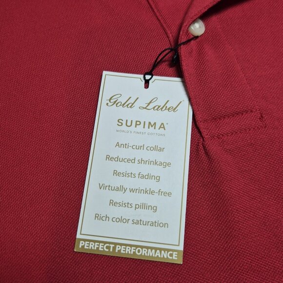 ROUNDTREE & YORKE Gold Label Men's Polo Shirt Short Sleeve Ref  Size XXL (31) - Picture 7 of 11